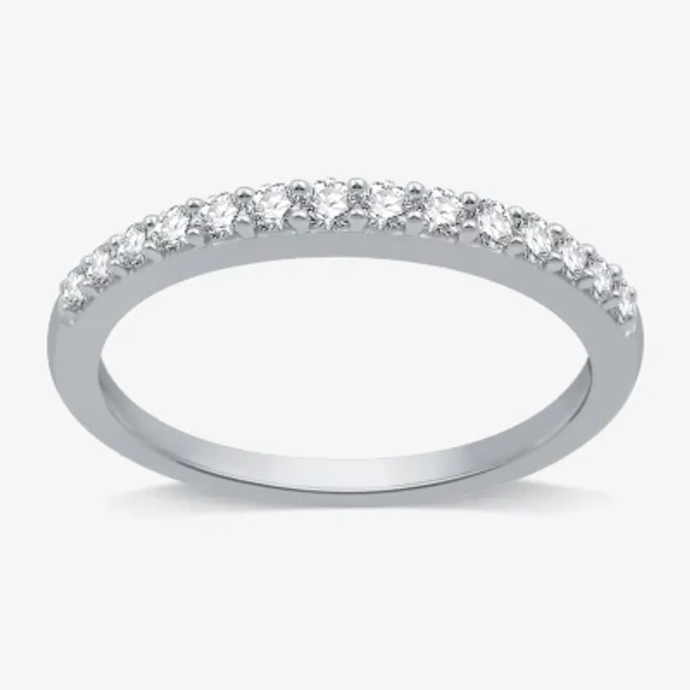 I Said Yes (H-I / I1) / CT. T.W. Lab Grown White Diamond Sterling Silver or 14K Gold Over Wedding Band