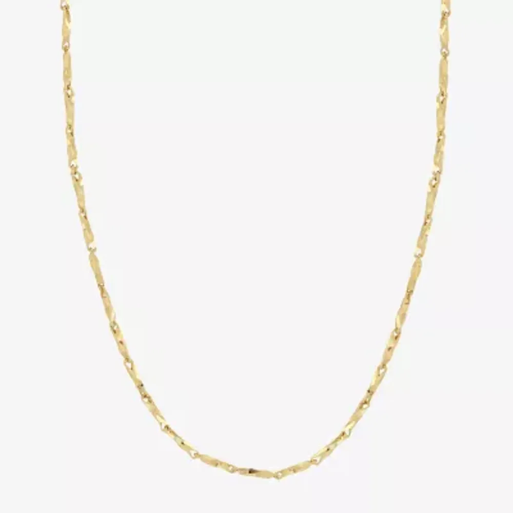 14K Gold Inch Fashion Chain Necklace