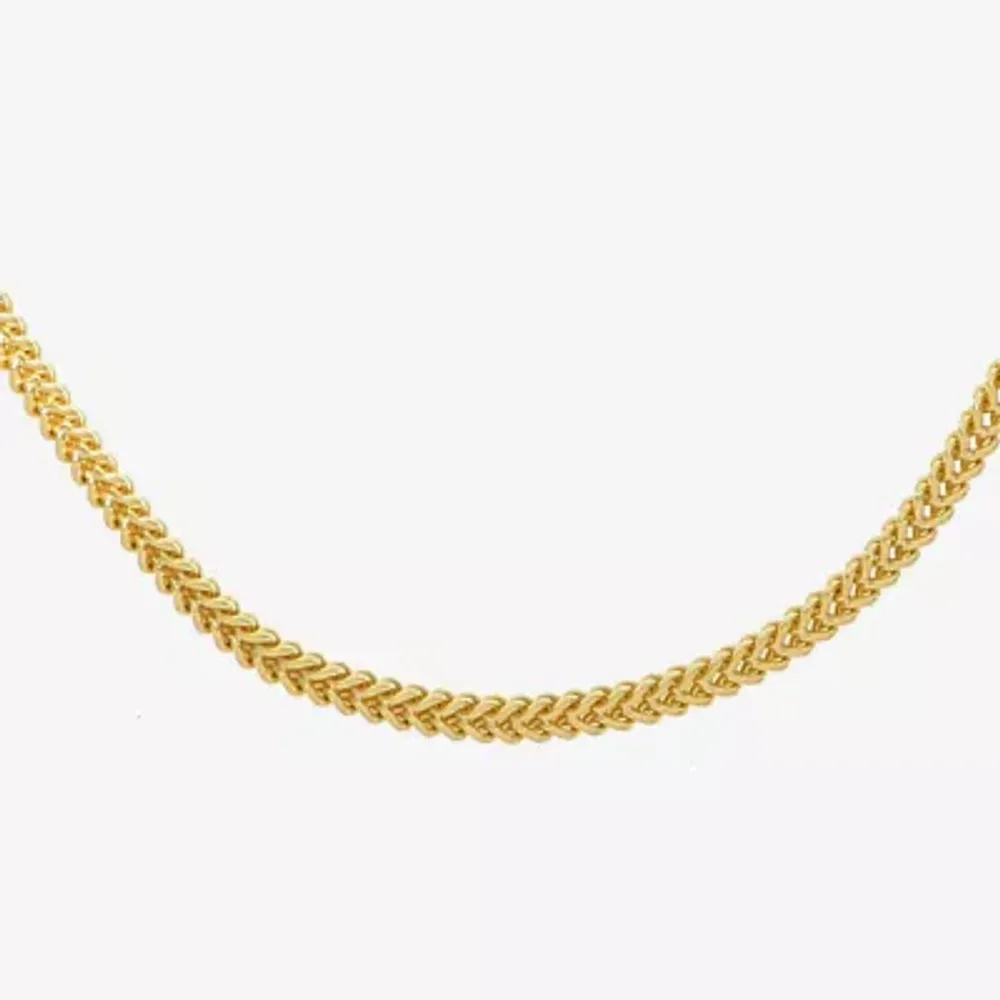 Made in Italy 24K Gold Over Silver Sterling Silver 24 Inch Solid Rope Chain  Necklace - JCPenney