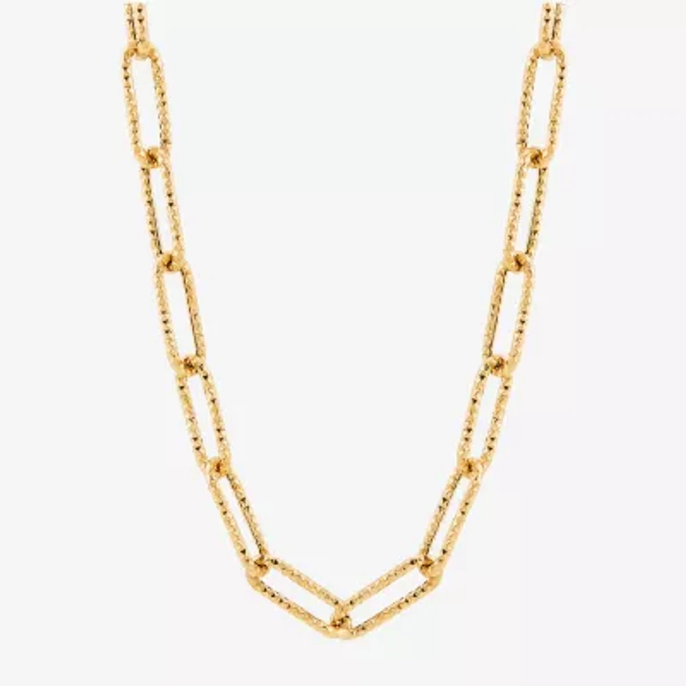 Made in Italy 14K 22 Inch Link Necklace