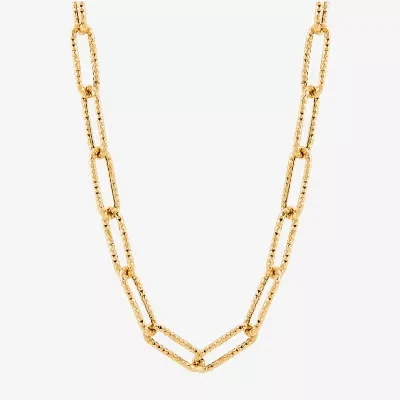 Made in Italy 14K 22 Inch Link Necklace