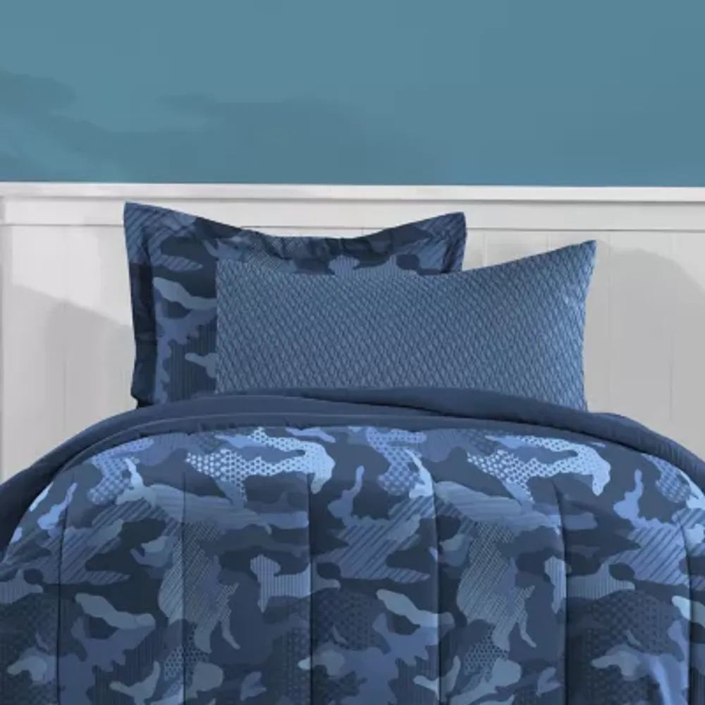 Dream Factory Geo Camo 5-pc. Complete Bedding Set with Sheets