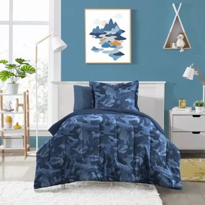 Dream Factory Geo Camo 5-pc. Complete Bedding Set with Sheets