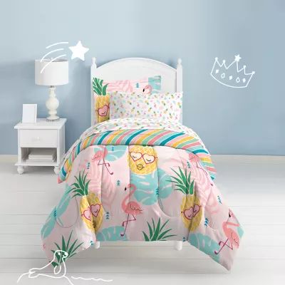 Dream Factory Pineapple 5-pc. Complete Bedding Set with Sheets