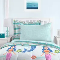 Dream Factory Mermaid Dreams 5-pc. Complete Bedding Set with Sheets
