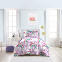 Dream Factory Unicorn Rainbow 5-pc. Complete Bedding Set with Sheets