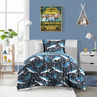 Dream Factory Sharks 5-pc. Complete Bedding Set with Sheets