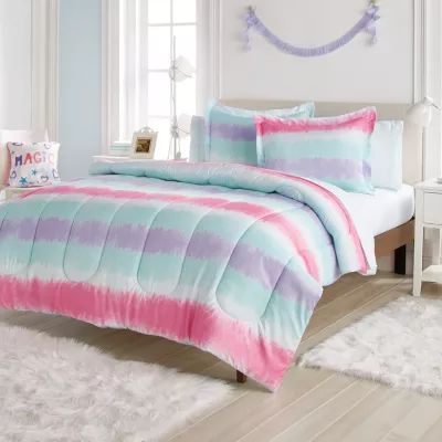 Dream Factory Tie Dye Stripe 5-pc. Complete Bedding Set with Sheets