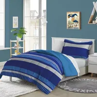 Dream Factory Rugby Stripe 5-pc. Complete Bedding Set with Sheets