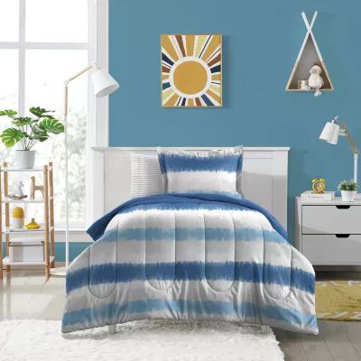 Dream Factory Tie Dye Stripe 5-pc. Complete Bedding Set with Sheets