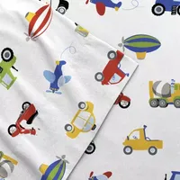 Dream Factory Trains Trucks Sheet Set