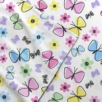 Dream Factory Sweet Butterfly Sheet Set