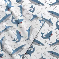 Dream Factory Sharks Sheet Set