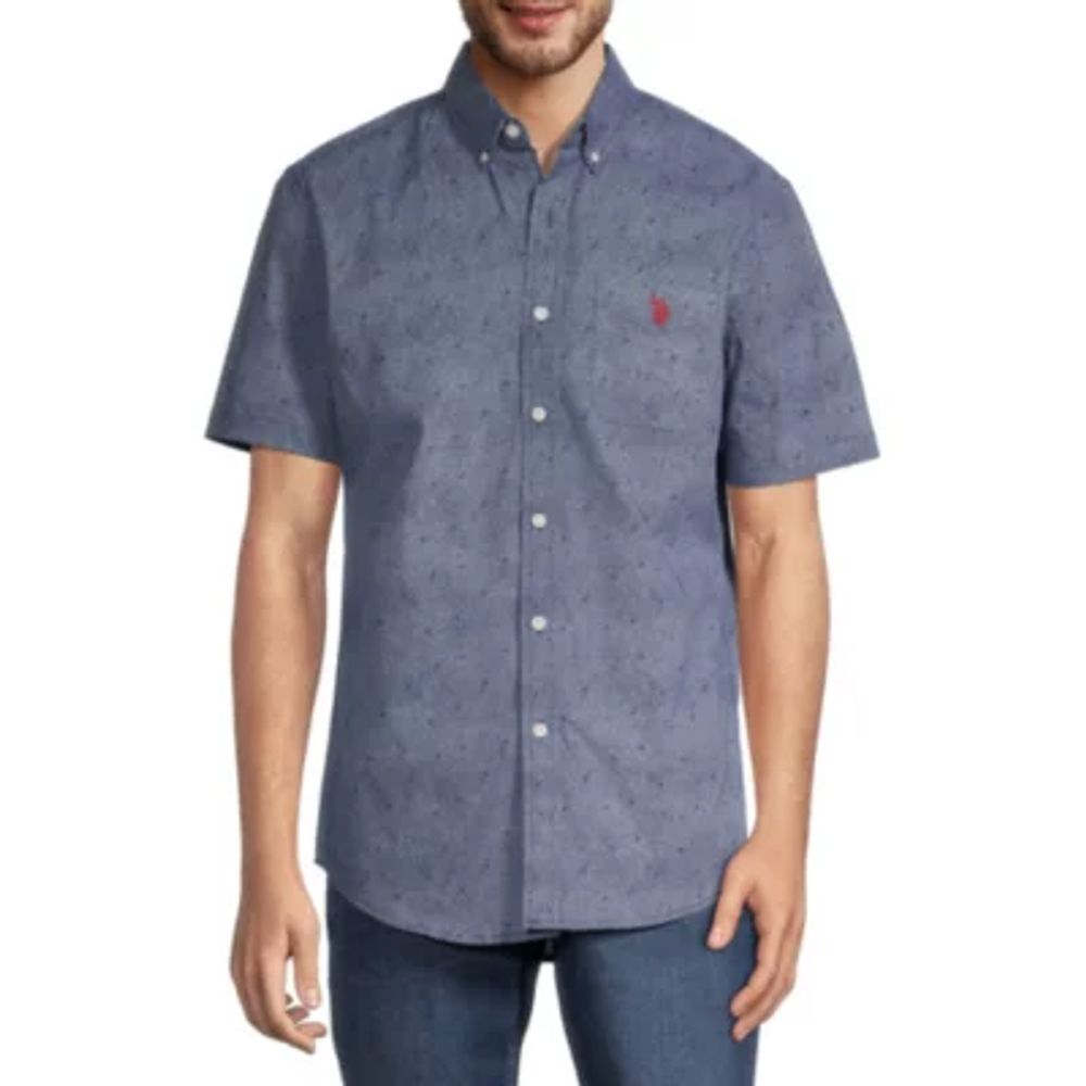 Antigua Vikings Deliver Button-Down Polo - Men's