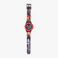 Avengers Marvel Boys Digital Multicolor Strap Watch Avg4523jc