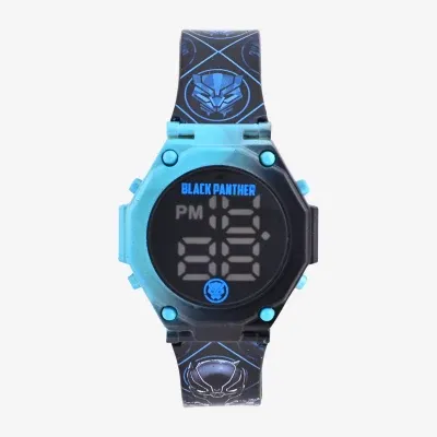 Black Panther Unisex Multicolor Strap Watch Avg4789