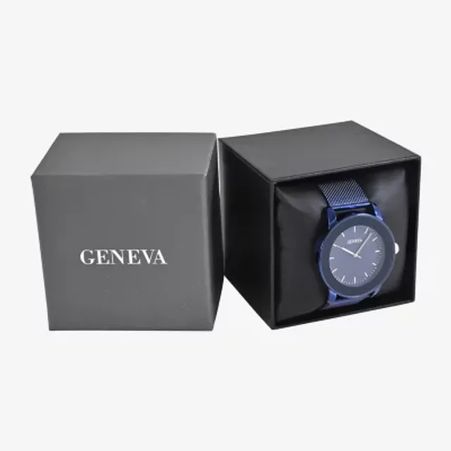Geneva Men's Watches Jcpenney Geneva Geneva Mens Brown Strap