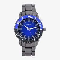 Geneva Mens Black Bracelet Watch Mac8132jc