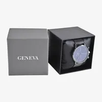 Geneva Mens Two Tone Stainless Steel Bracelet Watch Mac8133jc