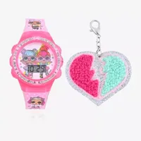 LOL Girls Multicolor 2-pc. Watch Boxed Set Lol40241jc