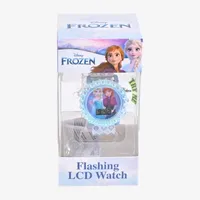 Disney Frozen Girls Multicolor Strap Watch Fzn4890jc