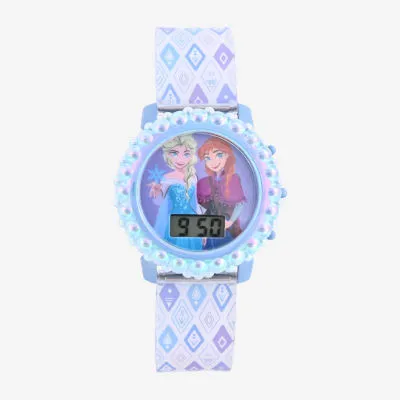 Disney Frozen Girls Multicolor Strap Watch Fzn4890jc