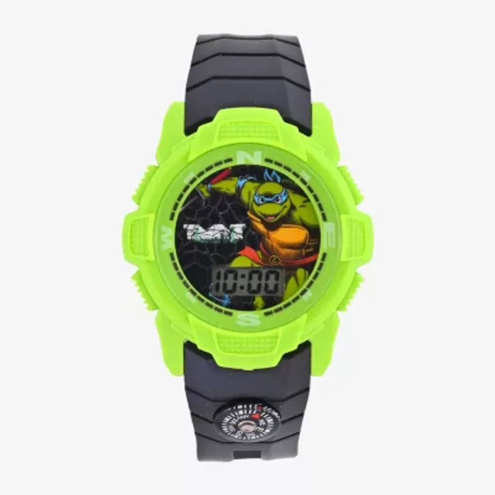 Teenage Mutant Ninja Turtles Boys Black Strap Watch Tmr4106jc