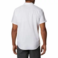 Columbia Utilizer Mens Regular Fit Short Sleeve Button-Down Shirt