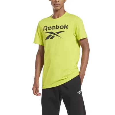 Reebok Mens Crew Neck Short Sleeve Graphic T-Shirt