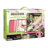 Disney Collection Zombies Fashion Design Tracing Light Table 9-pc. Craft Kit