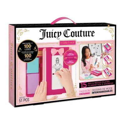 Juicy Couture Fashion Exchange Scratch Plate Outfit Designer Kit