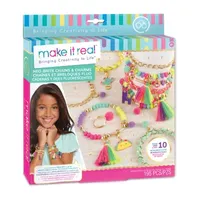 Make It Real Neo-Brite Chains & Charms Jewelry Kit