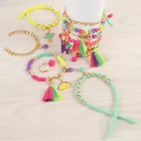 Make It Real Neo-Brite Chains & Charms Jewelry Kit