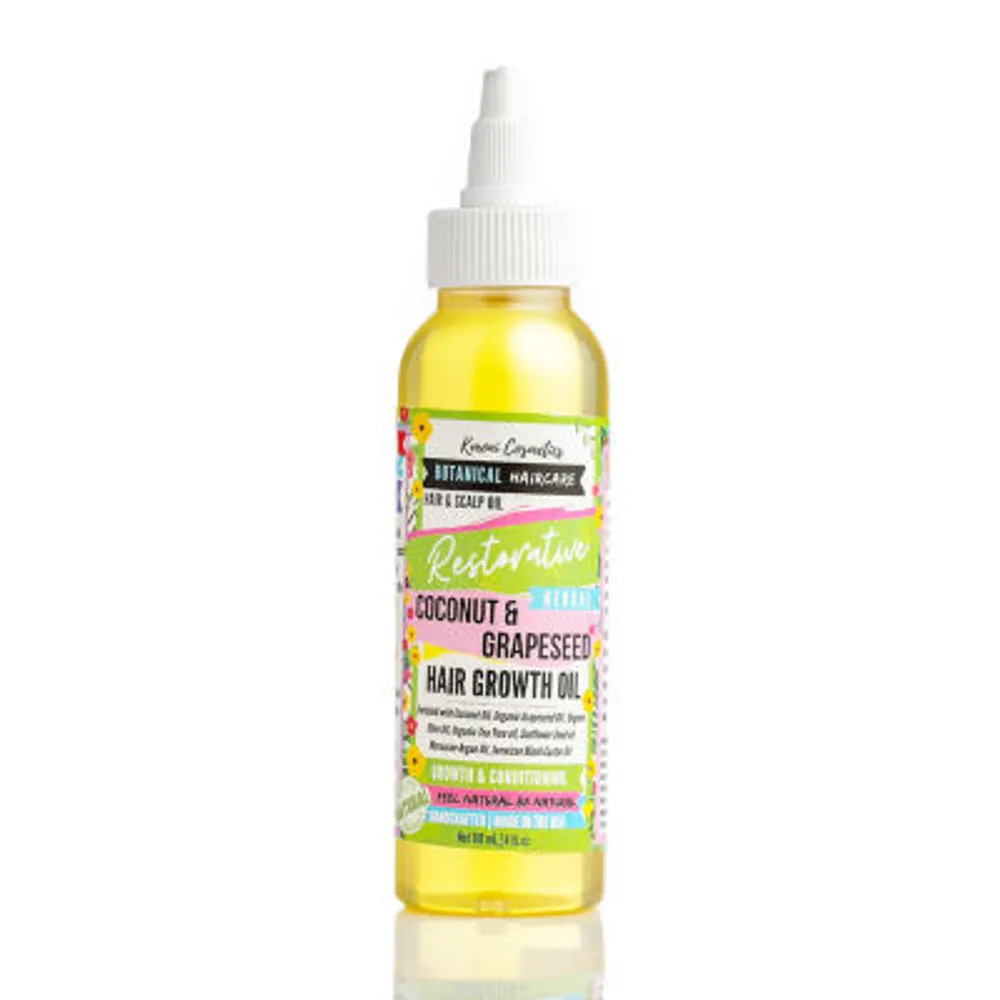 Kmoni Cosmetics Restorative Coconut Grapeseed Grow Hair Oil