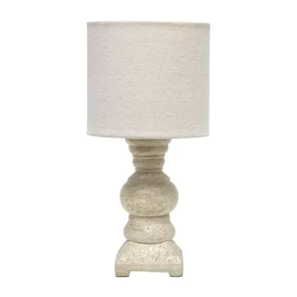 All the Rages Lalia Home Distressed Base Mini Table Lamp