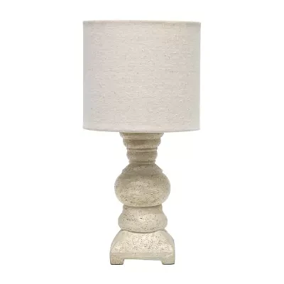 All the Rages Lalia Home Distressed Base Mini Table Lamp