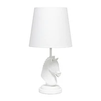 All the Rages Simple Designs Decorative Chess Horse Table Lamp