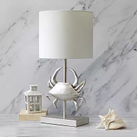 All the Rages Simple Designs Pinching Crab Table Lamp