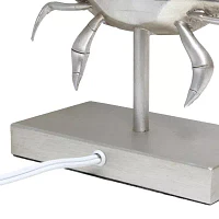 All the Rages Simple Designs Pinching Crab Table Lamp