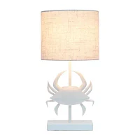 All the Rages Simple Designs Pinching Crab Table Lamp