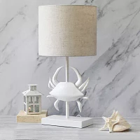 All the Rages Simple Designs Pinching Crab Table Lamp