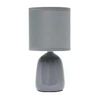 All the Rages Simple Designs Thimble Base Table Lamp