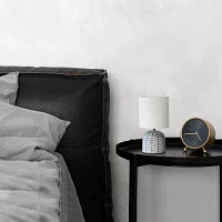 All the Rages Simple Designs Webbed Waves Base Table Lamp