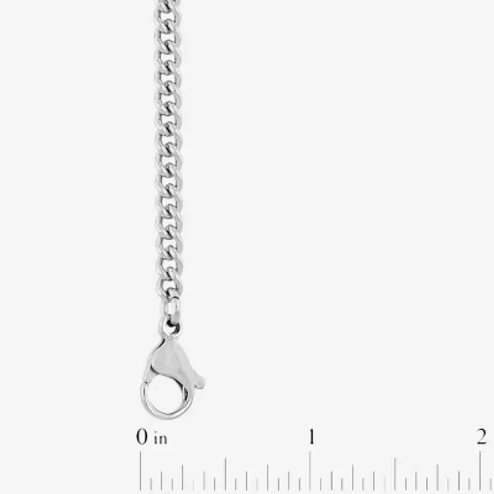 Mens Stainless Steel Chain Necklace