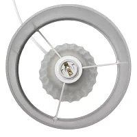 All the Rages Simple Designs Textured Pastel Table Lamp