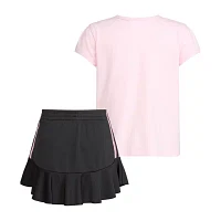 adidas Little Girls 2-pc. Skort Set