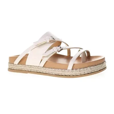 Madden Girl Callan Little & Big  Girls Criss Cross Strap Footbed Sandals