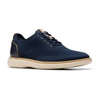 Clarks Mens Brantin Knit Oxford Shoes