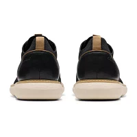 Clarks Mens Brantin Knit Oxford Shoes