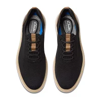 Clarks Mens Brantin Knit Oxford Shoes